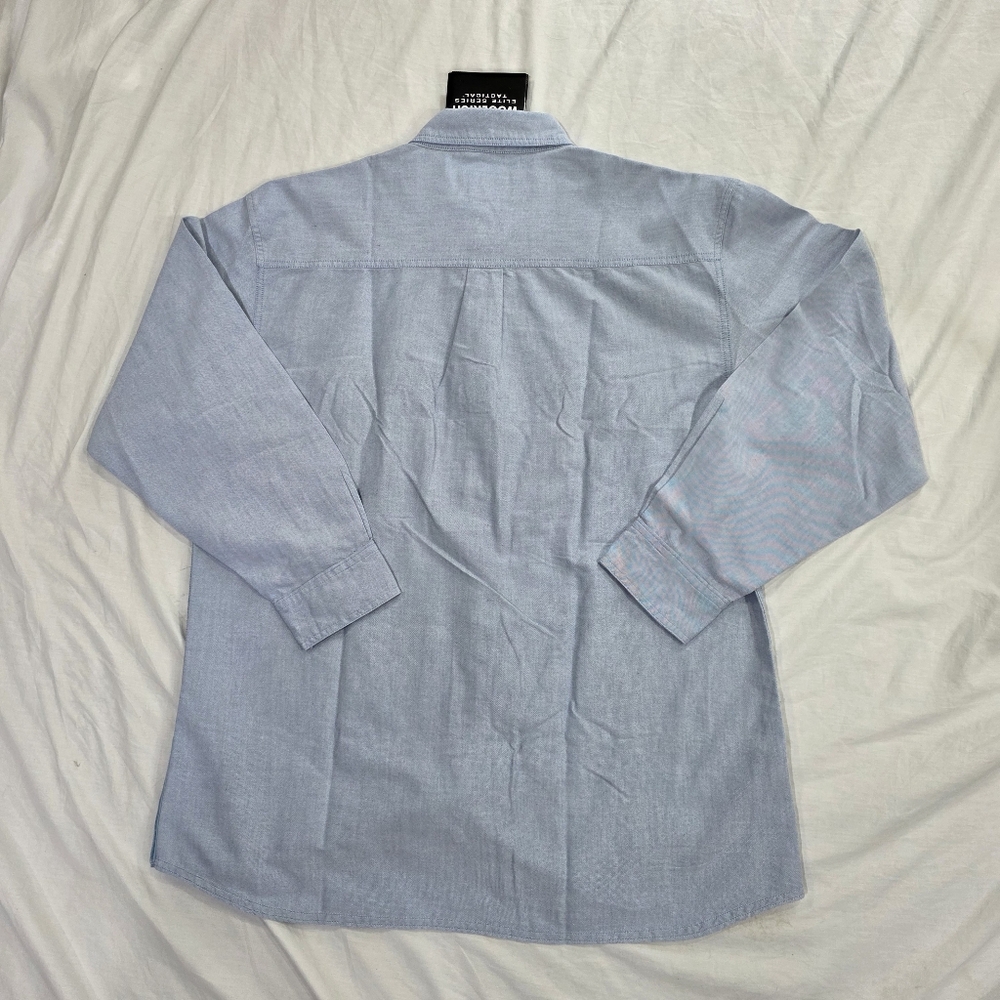 NWT Woolrich Elite Series Tactical 100% Cotton Long Sleeve Button Up Shirt. L - Picture 6 of 10